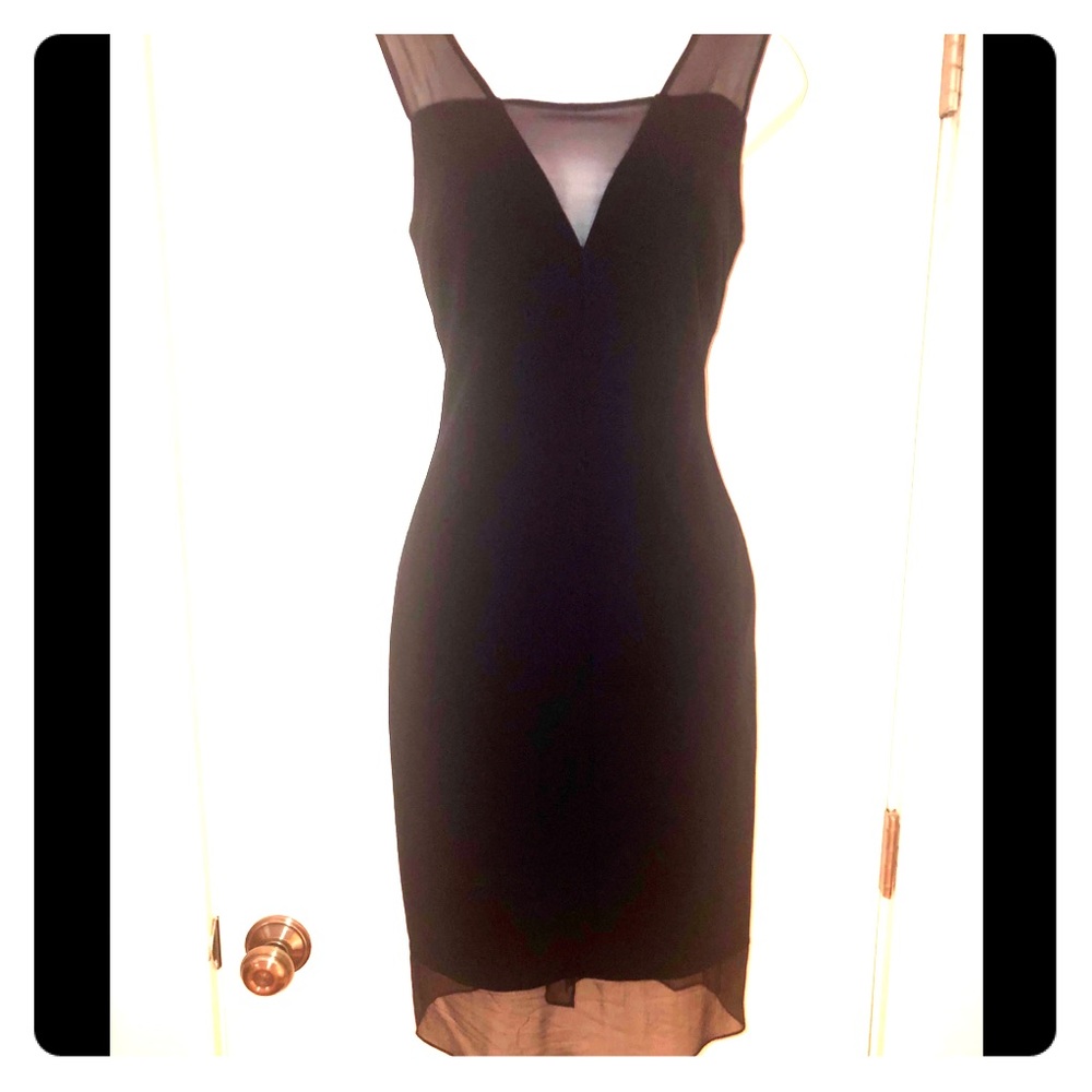 Aidan Mattox Gorgeous twilight blue dress NWT